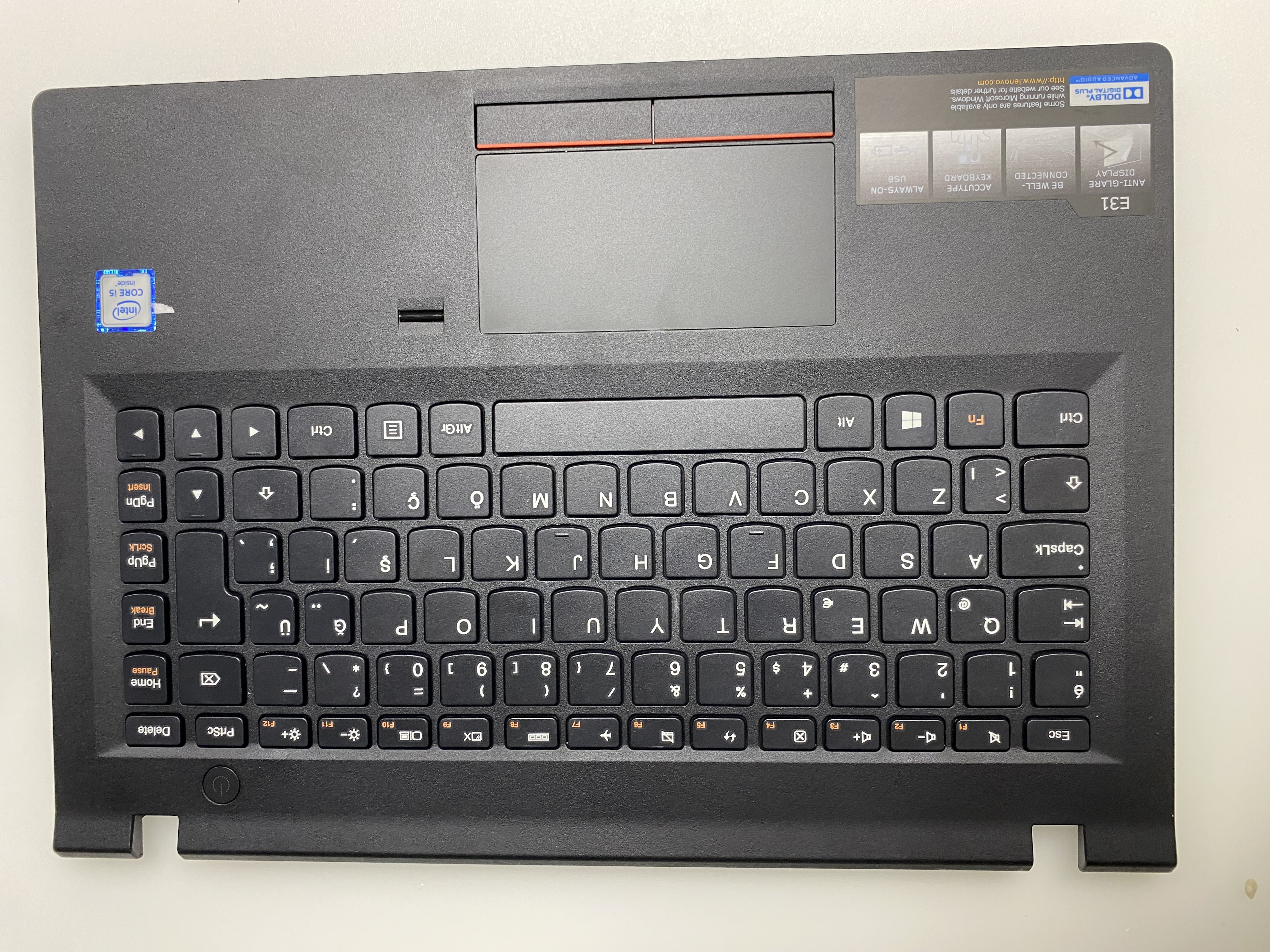LENOVO E31-80 ORJİNAL ÇIKMA ÜST KASA KLAVYE DAHİL