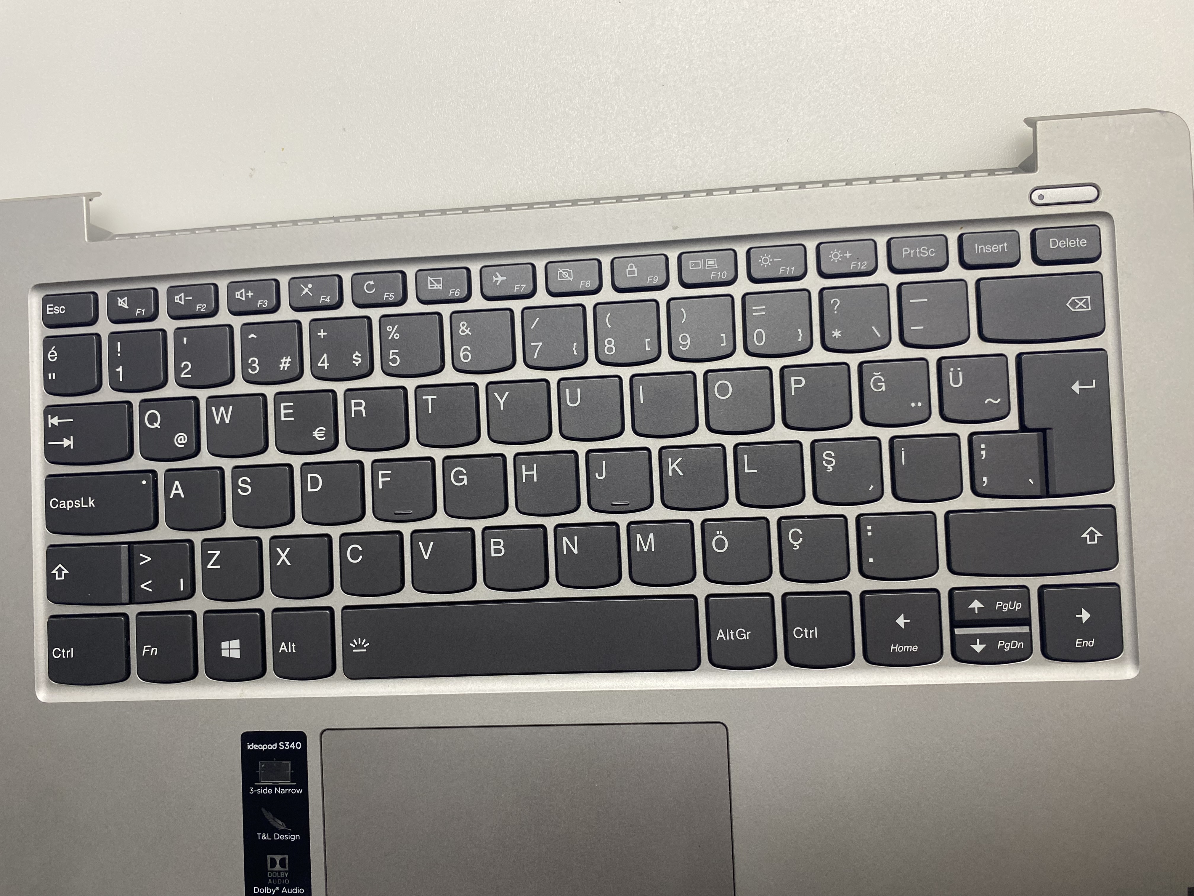 LENOVO S340-14IWL ORJİNAL ÇIKMA KLAVYE LENOVO İDEAPAD S340-14IWL KLAVYE