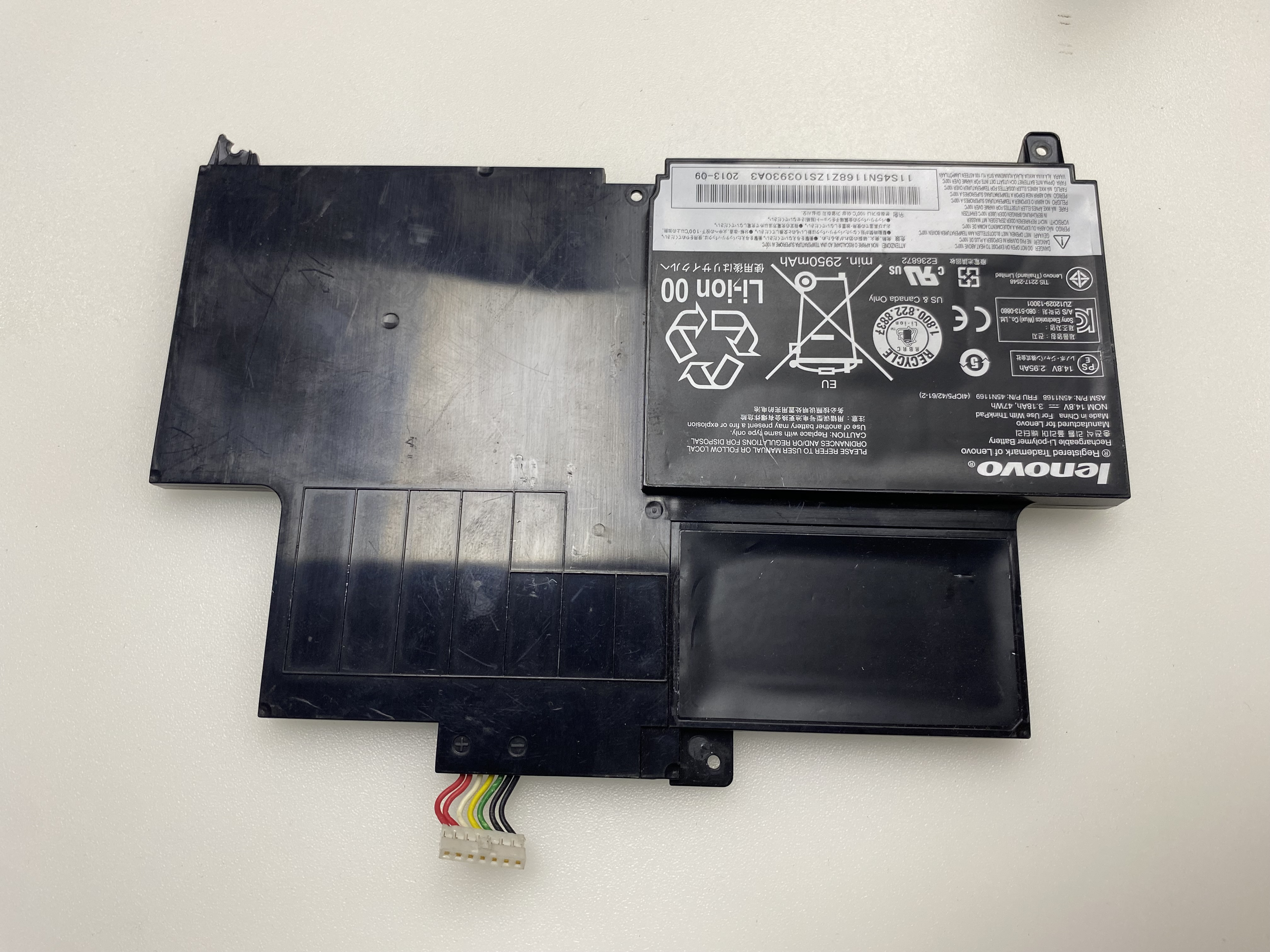 LENOVO THİNKPAD 4ICP5/42/61-2, 45N1168, 45N1169 BATARYA  S230U