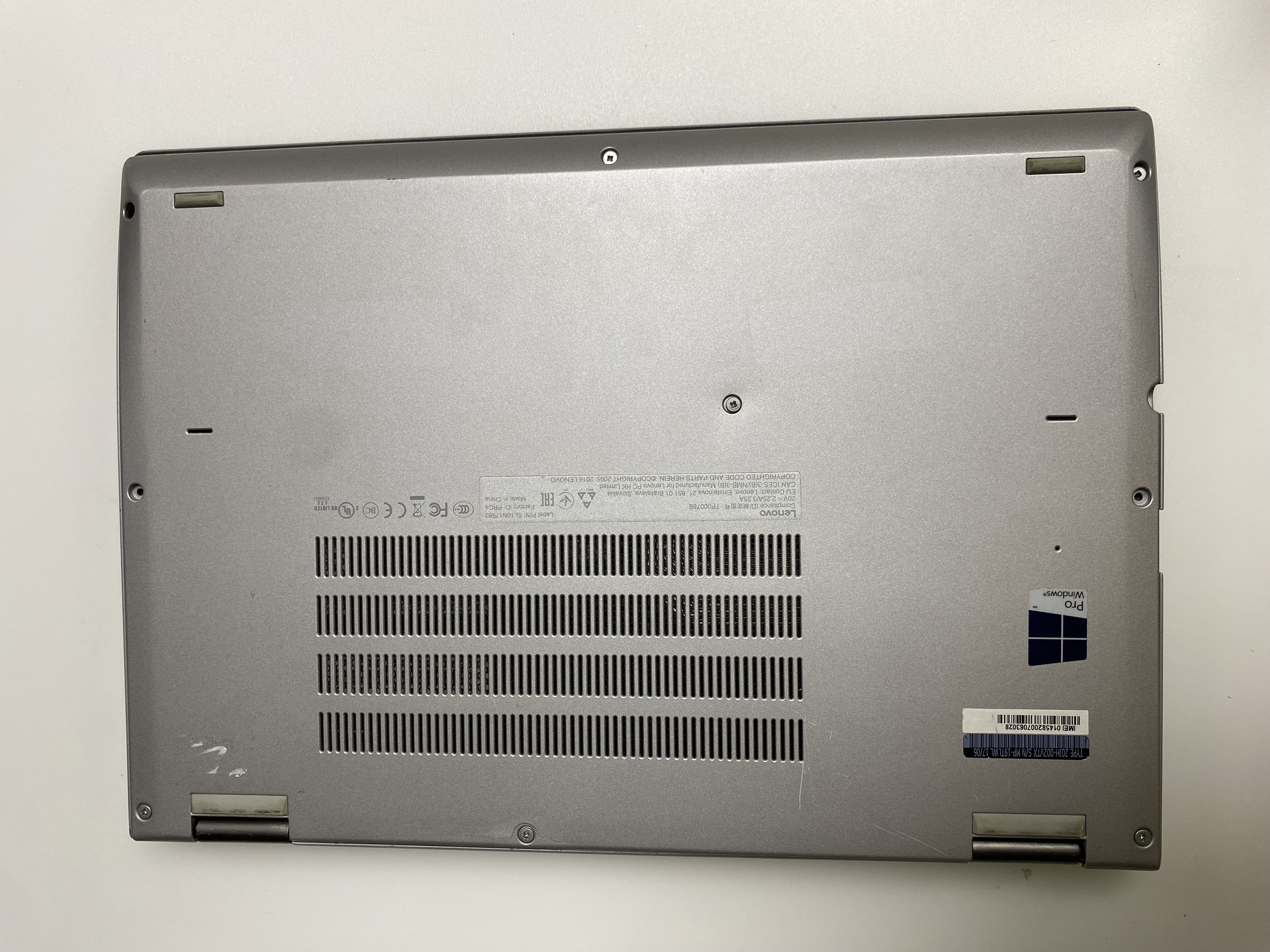 LENOVO THİNKPAD YOGA 370 ALT KASA YOGA 370