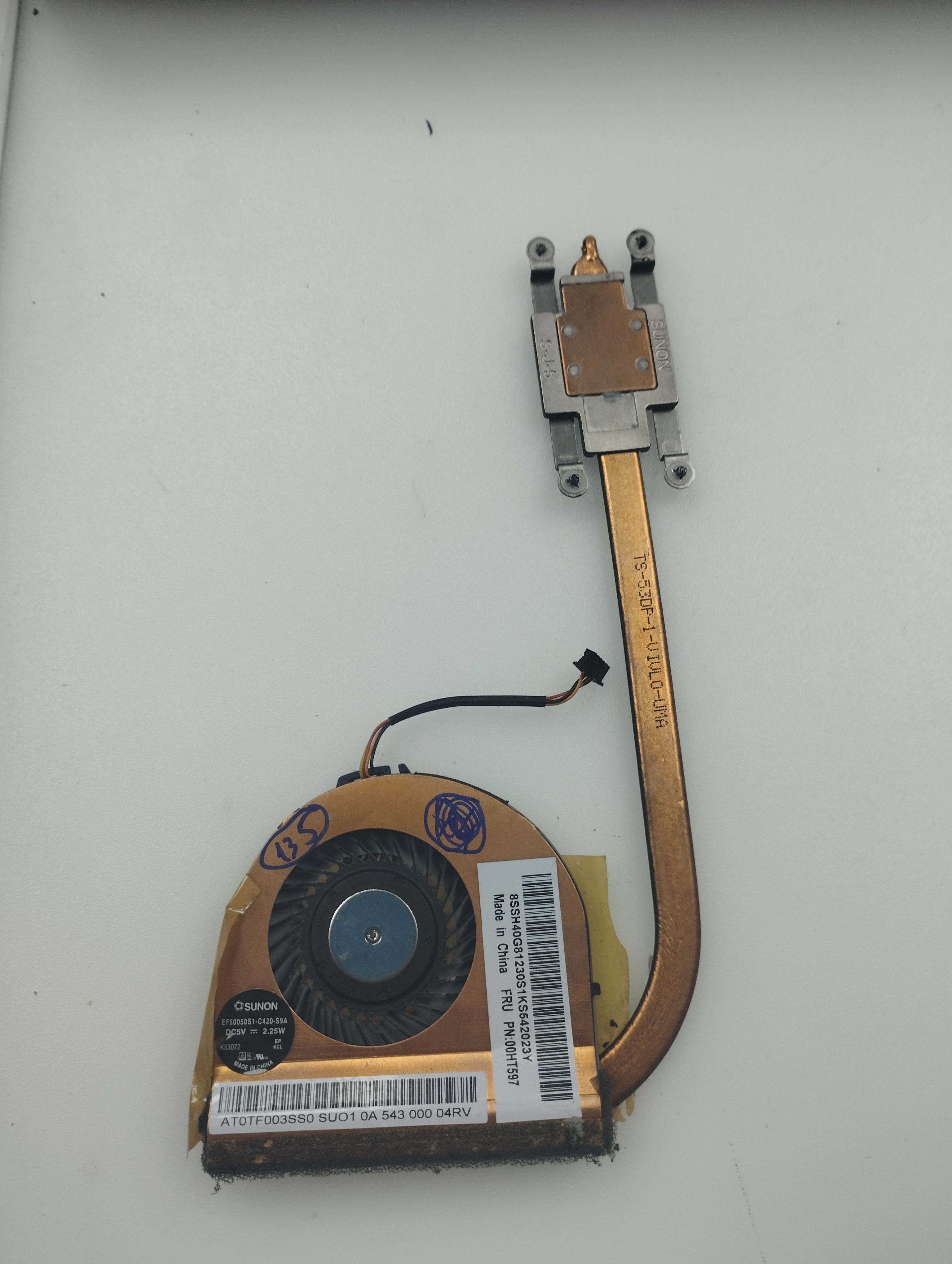 ORİJİNAL LENOVO THİNKPAD T450 SOĞUTUCU FAN