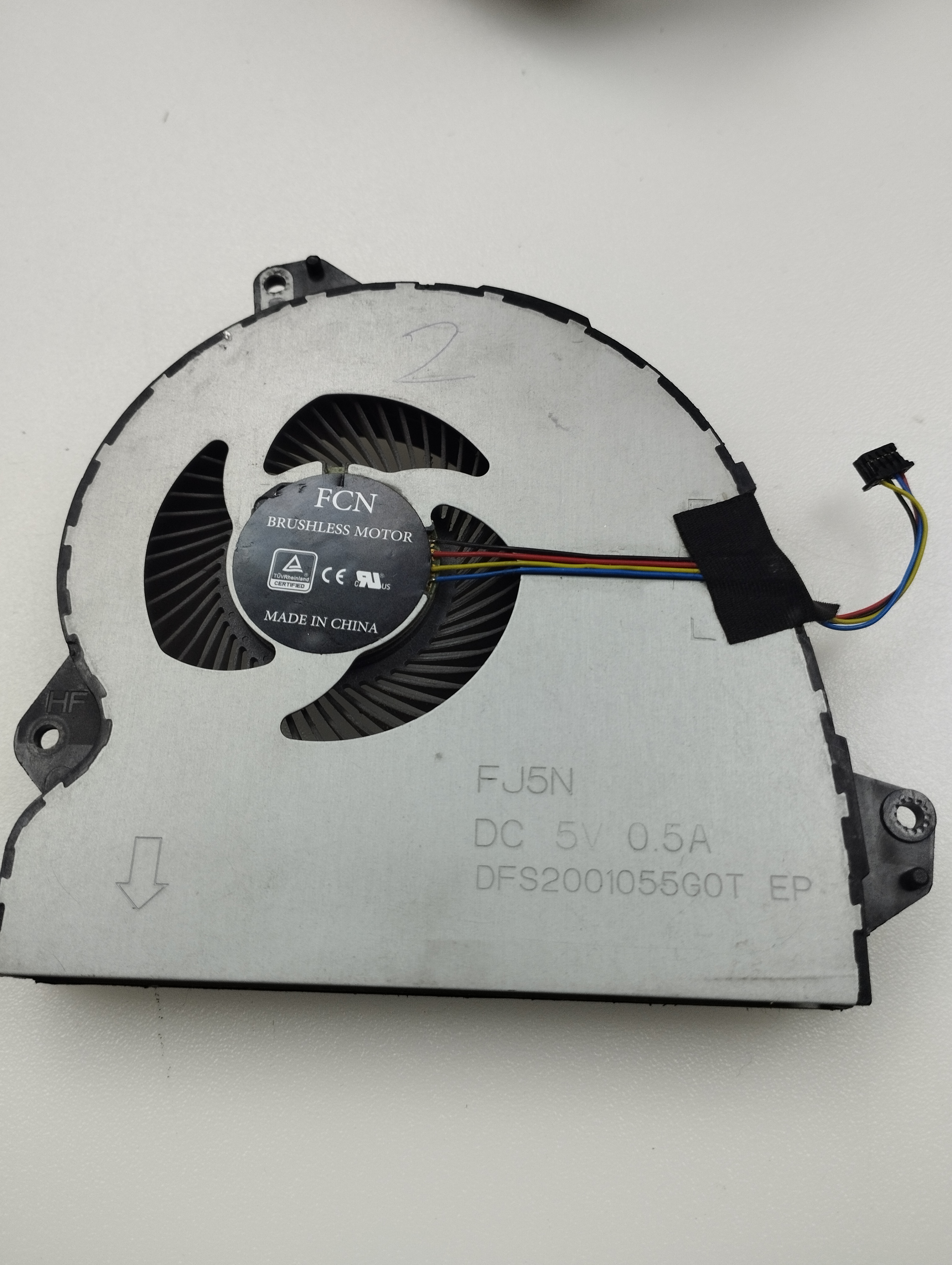 ORİJİNAL ASUS ROG STRİX Gl553VW, Dfs2001055g0t Fj5N soğutucu fan