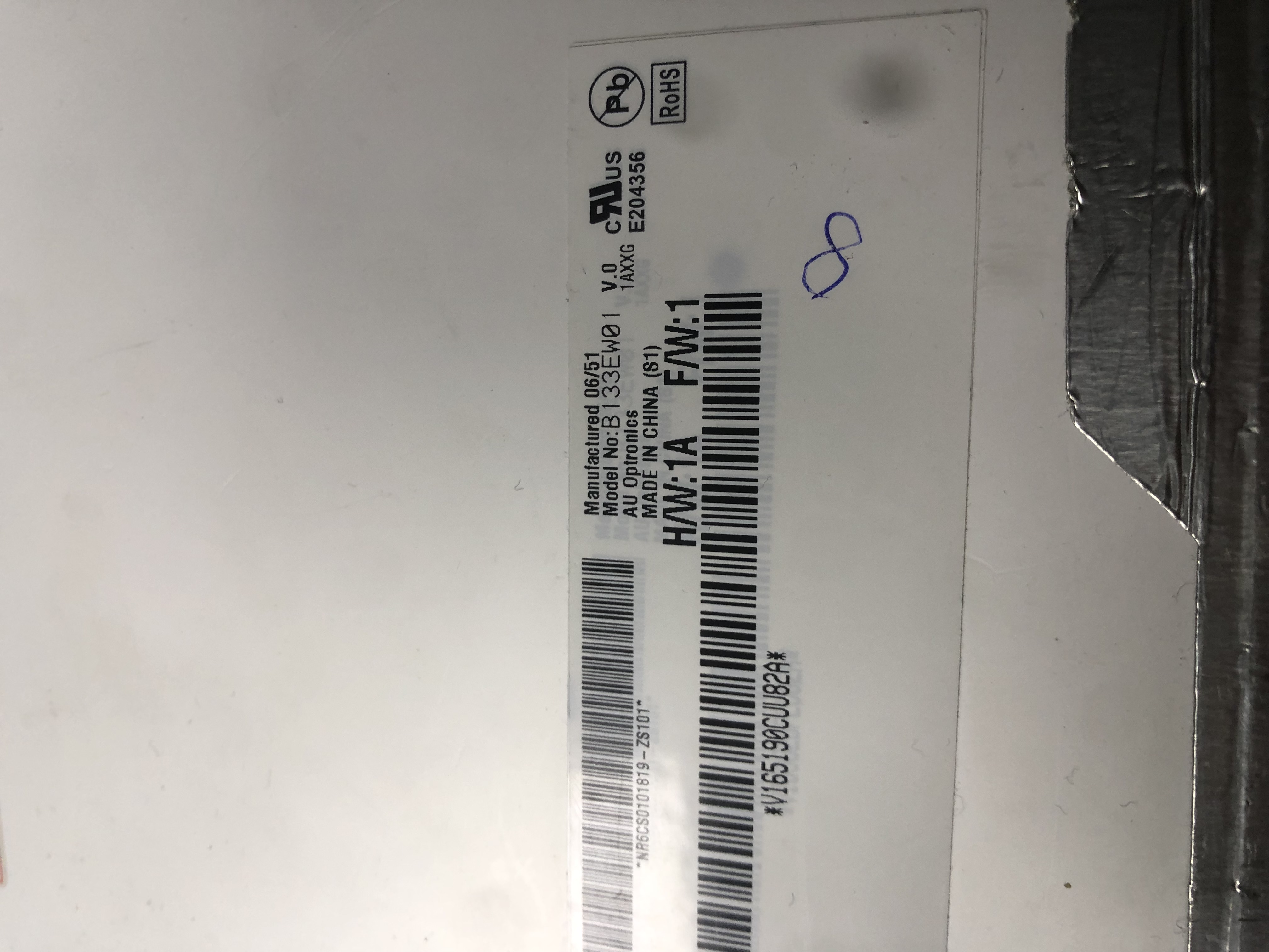 ORİJİNAL ÇIKMA- 13.3 FLOURASANLI 20PİN N133l1-l01 LP133WX1 B133EW01 LTN133AT07 B133EW01 LTN133AT01 LTN133AT08 N133I1-L01 N133I1-L02 N133I1-L03 N133I1-L04 N133I1-L05 LTN133W1-L01 LCD PANEL EKRAN