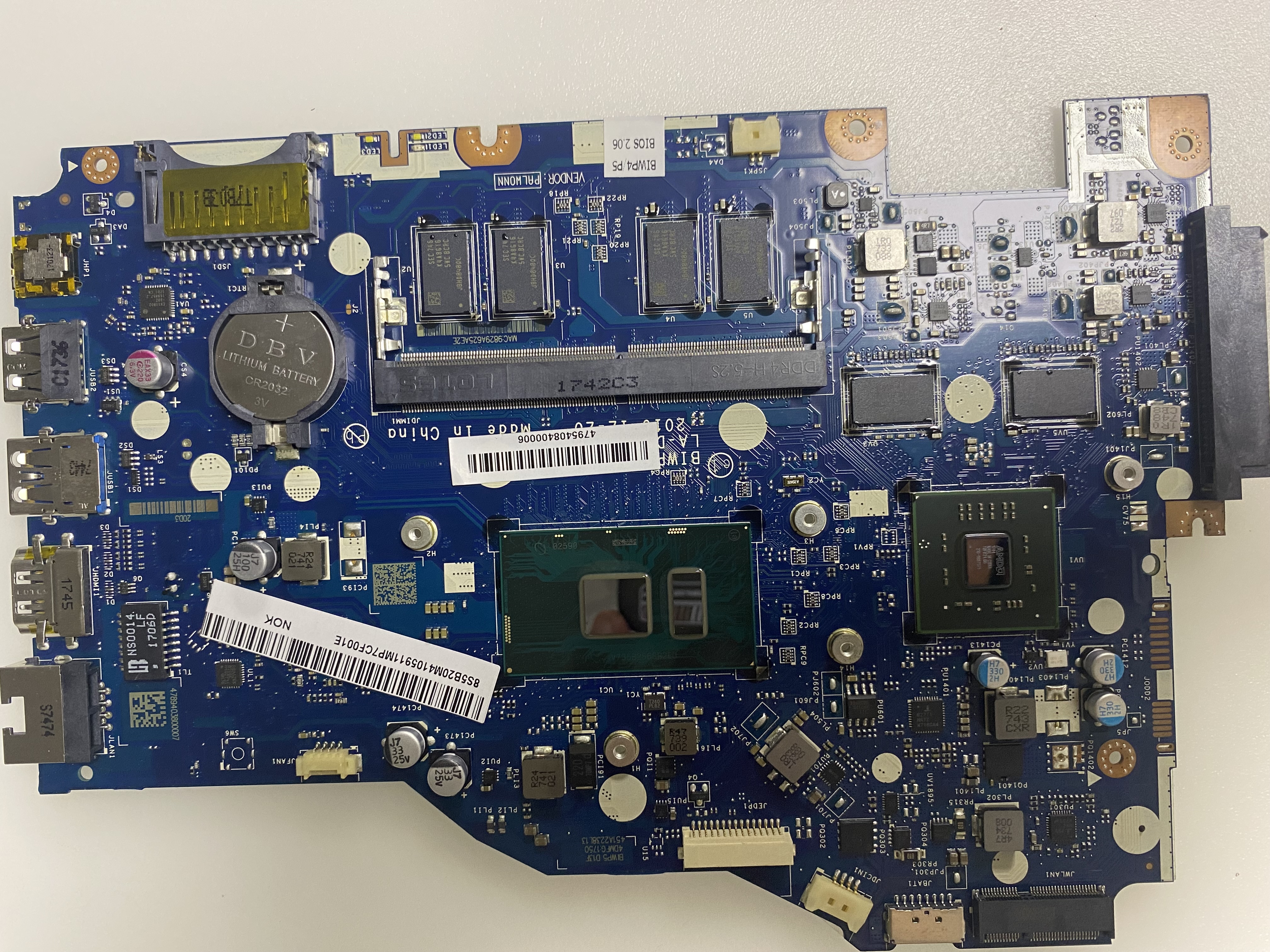 LENOVO LA-D562P İP 110-15ISK 110-14ISK SIFIR KART