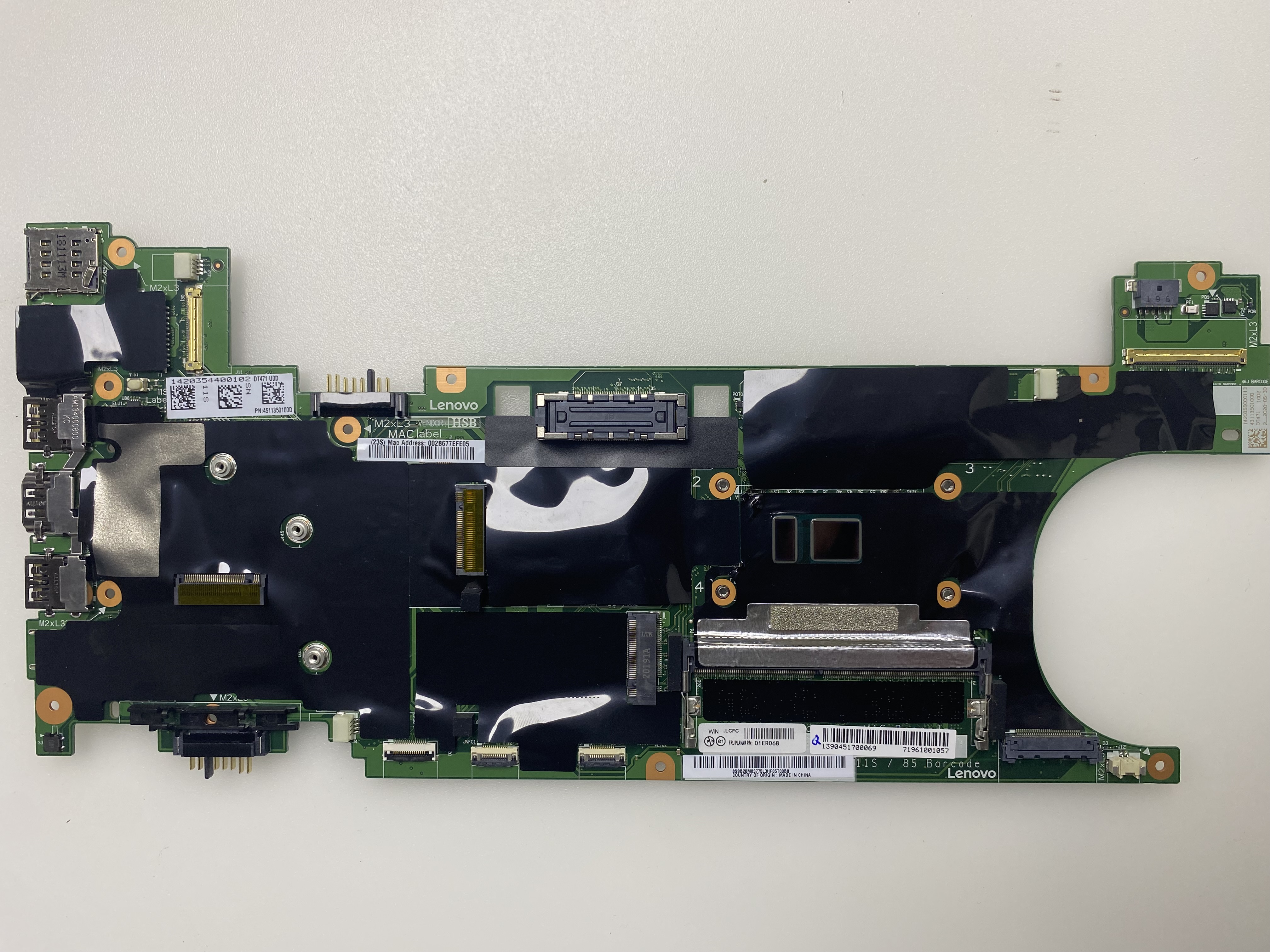 LENOVO NM-B081 T470S SIFIR KASA