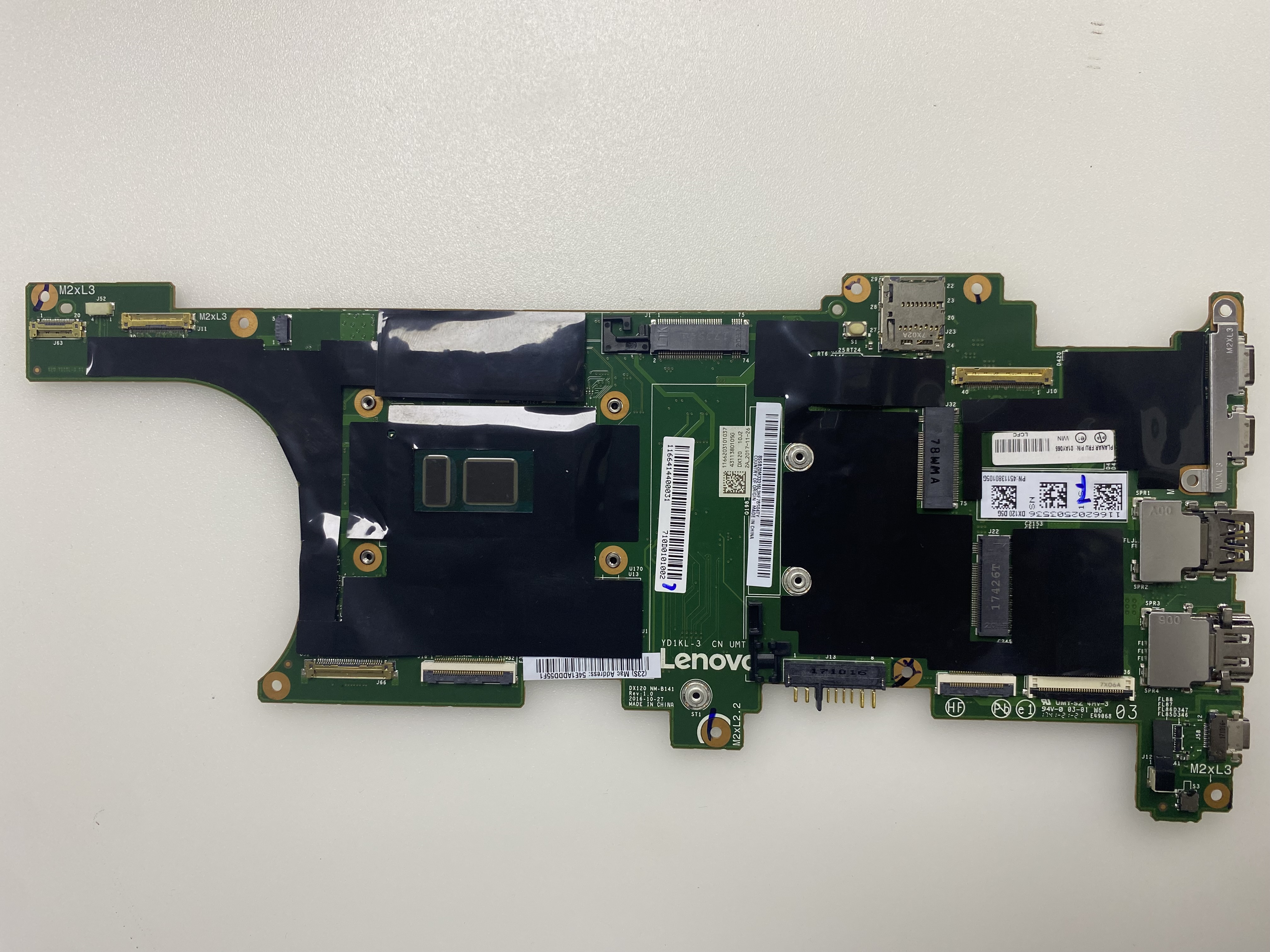  LENOVO NM-B141 X1 CARBON G5 SIFIR KART