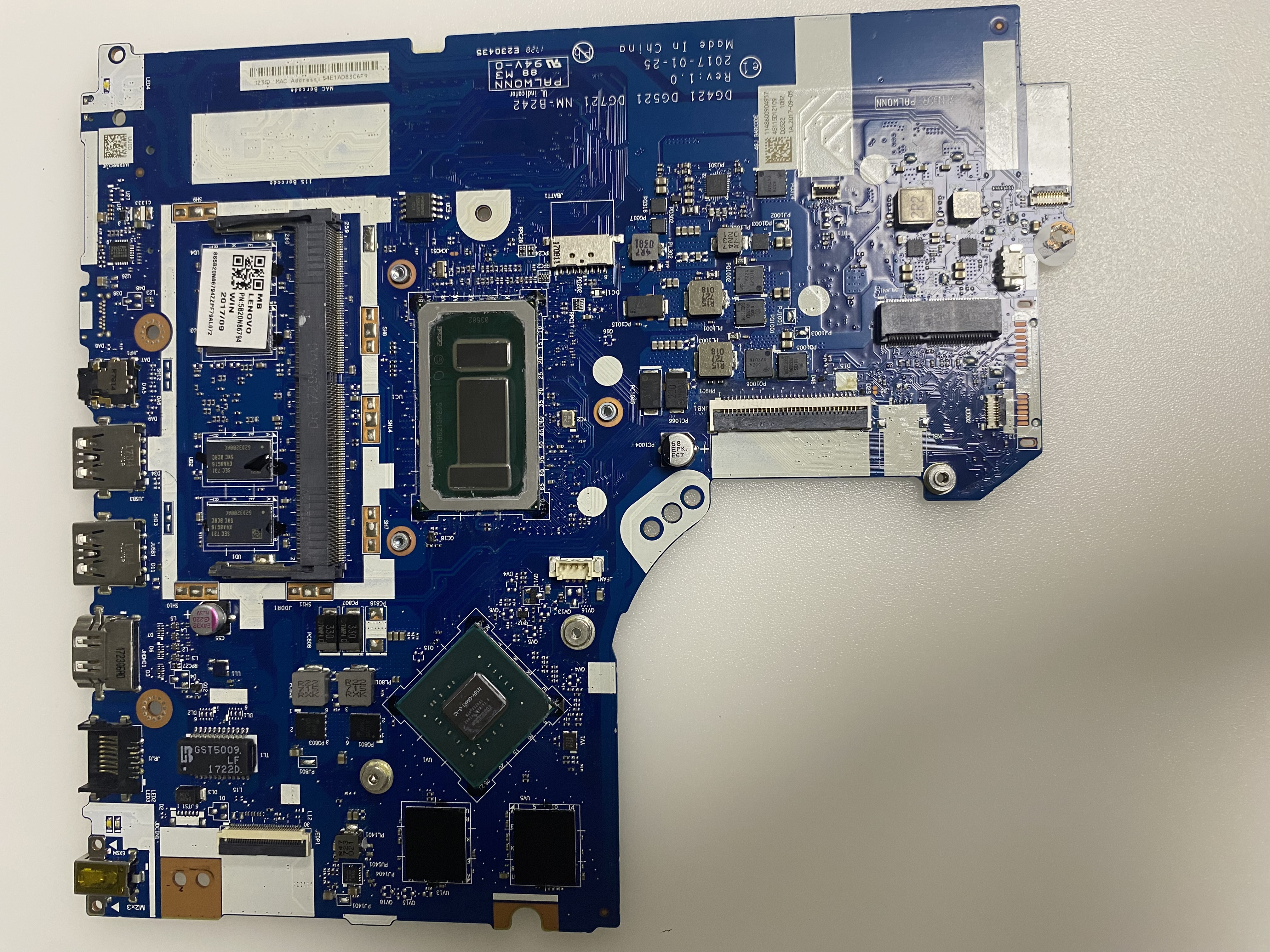 LENOVO NM-B242 İP320 15İSK SIFIR KART