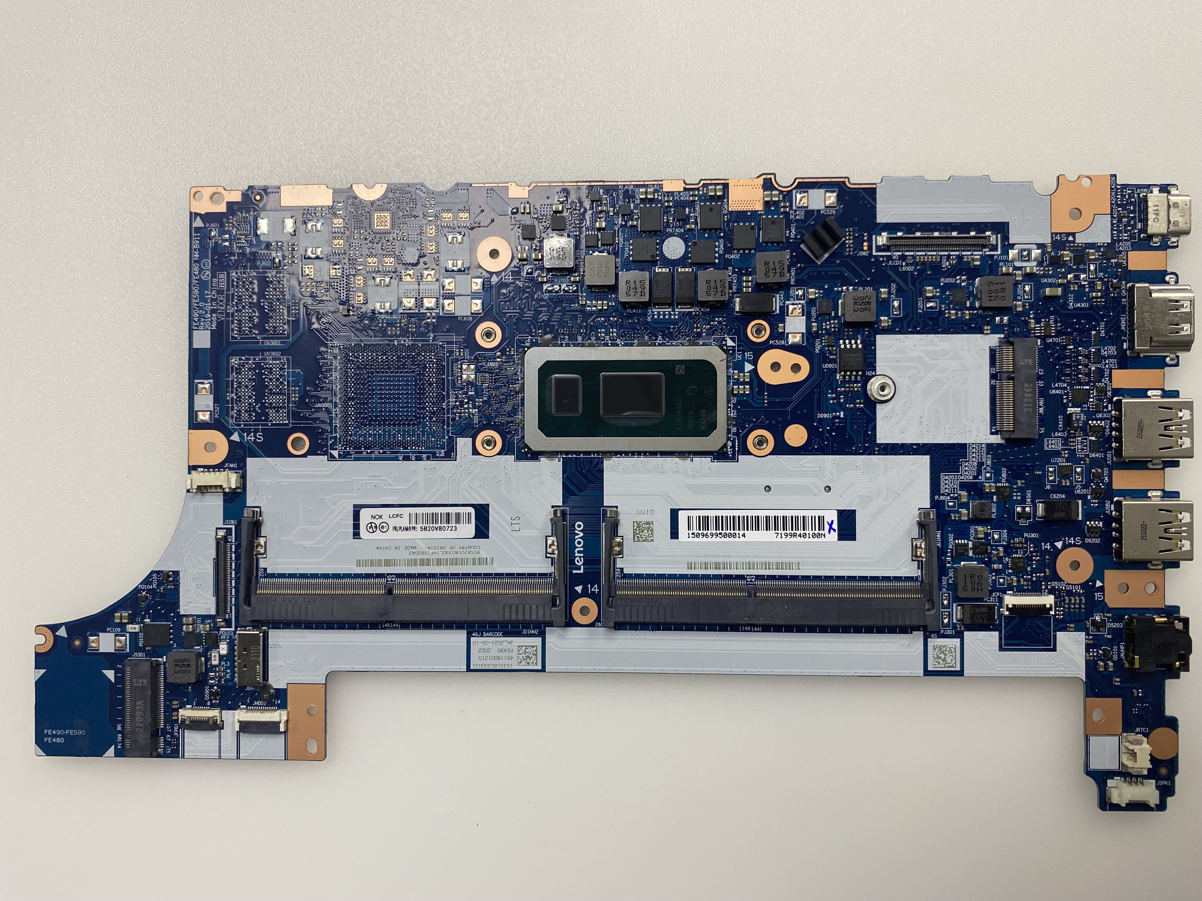 LENOVO NM-B911 TP E490 SIFIR KART