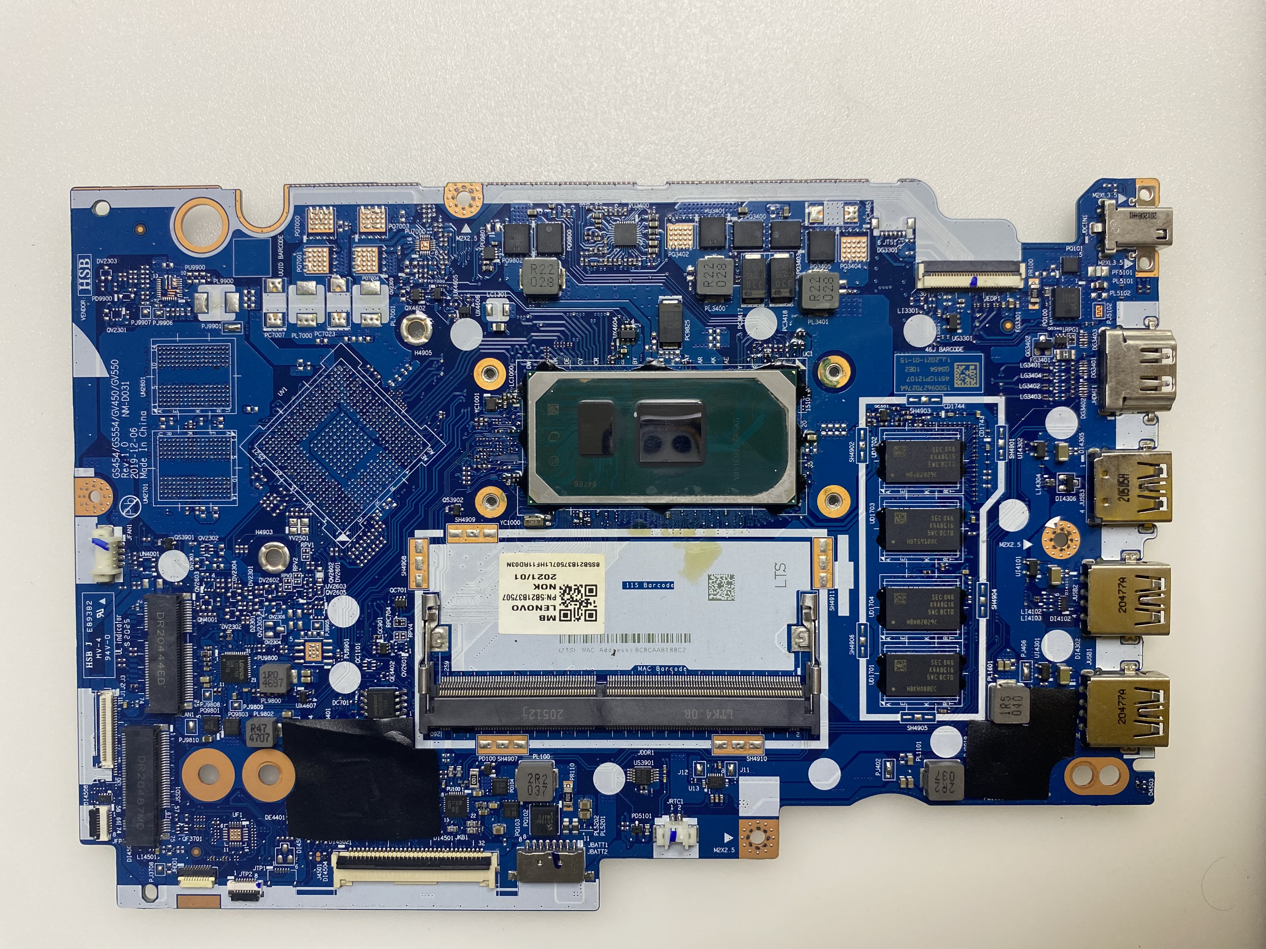 LENOVO NM-D031 SRGKG SIFIR KART