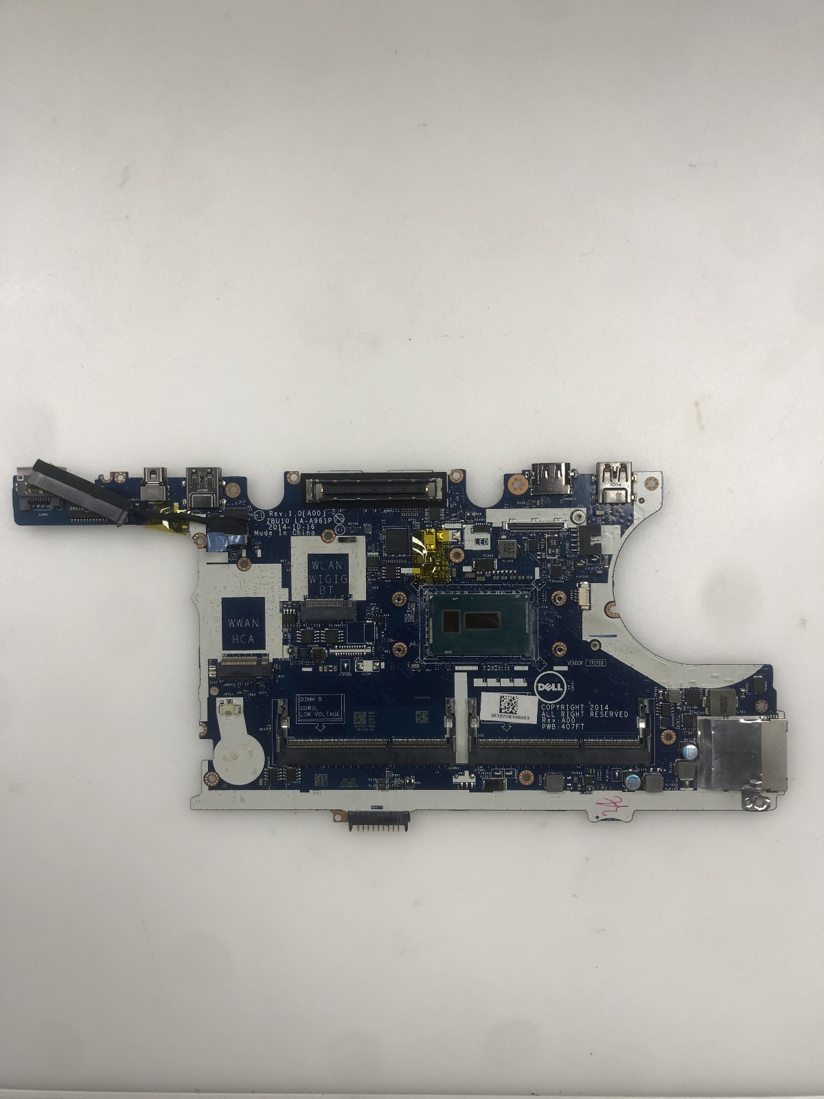 DELL LATİTUDE 14 LA-A961P 2. EL ANAKART