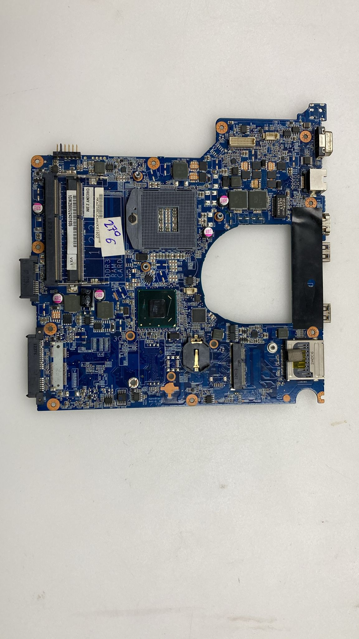 CLEVO W255EU  6-77-W25U0-D03 2. EL ANAKART