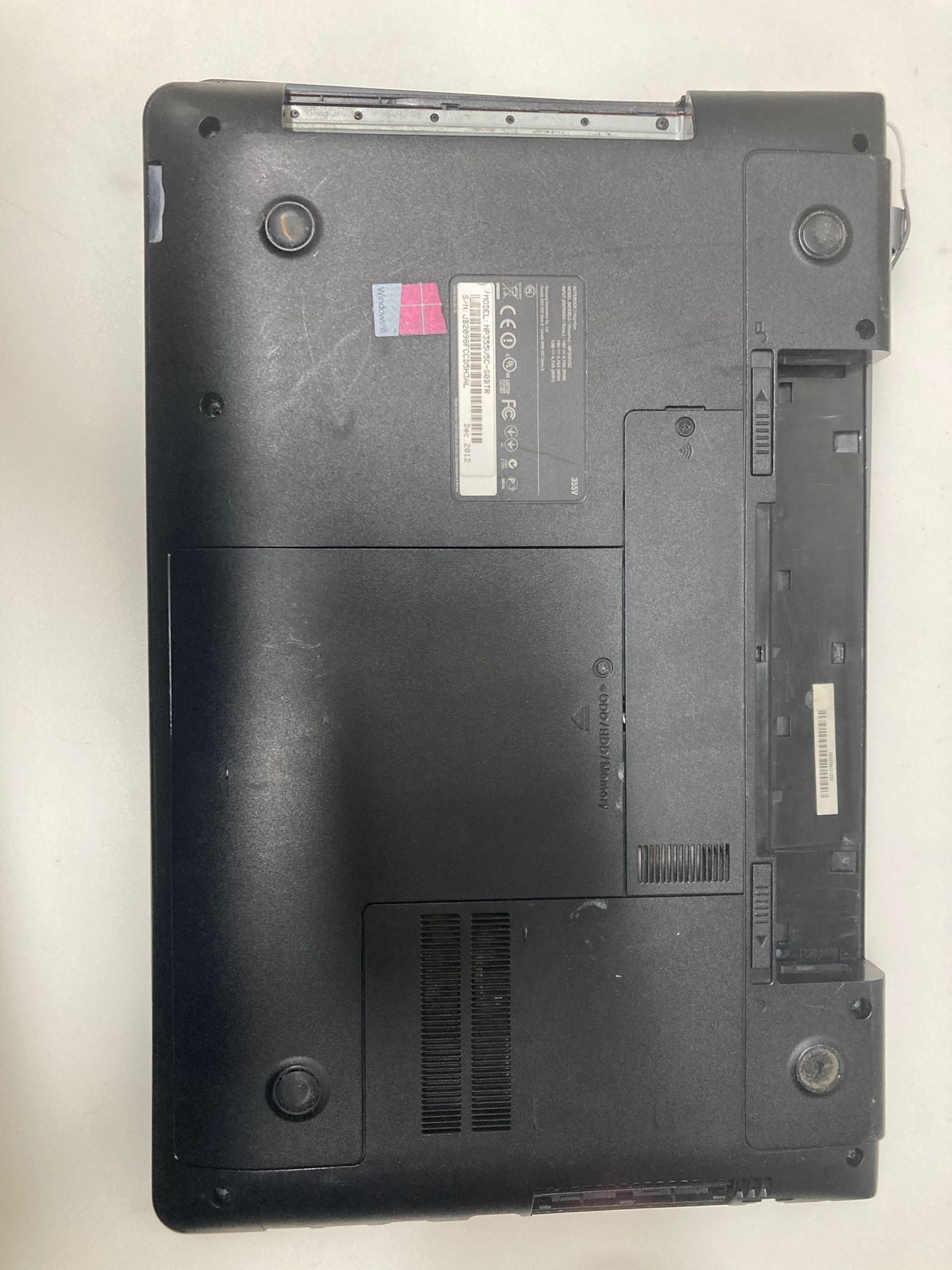 ORJİNAL SAMSUNG NP355V5C ALT KASA