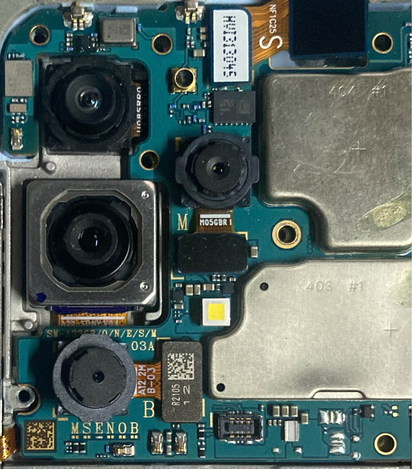 ORİJİNAL SAMSUNG GALAXY A33 5G SM-A336 ARKA ÖN KAMERA