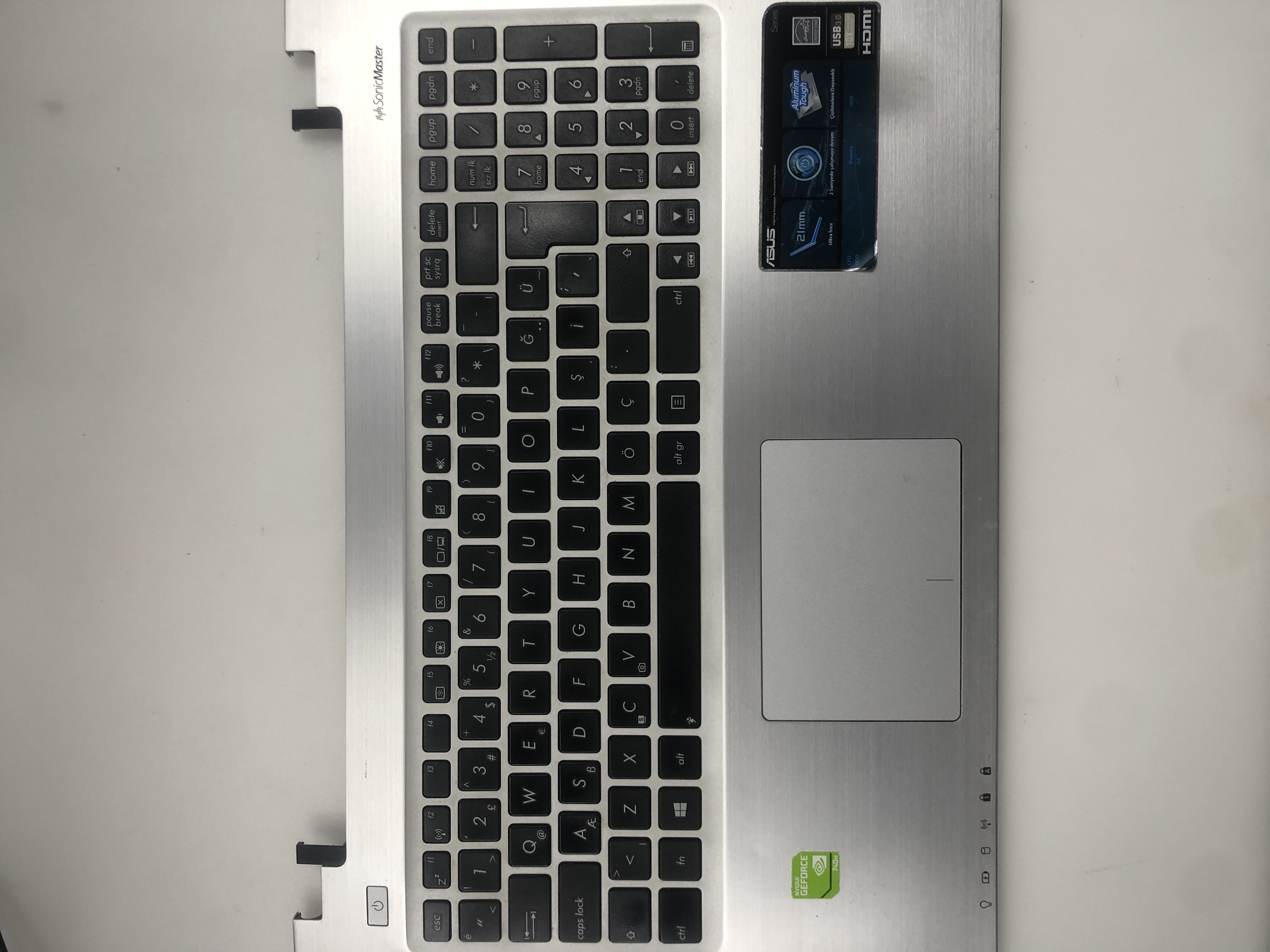 ASUS K56 CV KLAVYE K56 KLAVYE